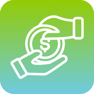 Co-sourced compensation icon